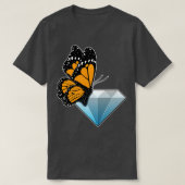 Butterfly Diamond T-shirt (Design voorkant)