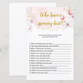 Butterfly die de beste Baby showers kent (Voorkant / Achterkant)