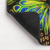Butterfly Digital Art Mousepad Muismat (Hoek)