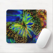 Butterfly Digital Art Mousepad Muismat (Met muis)