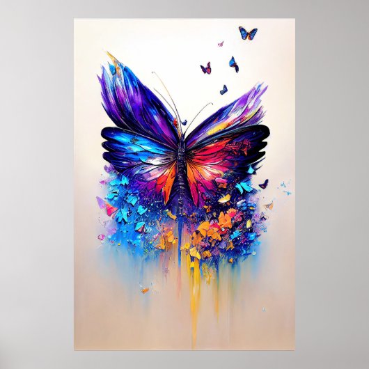 Butterfly Discovery Adventure Natuur Planet Earth Poster (Voorkant)