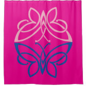 Butterfly Douchegordijn (Voorkant)