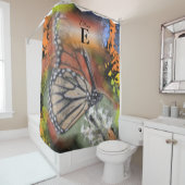 Butterfly Douchegordijn (In situ)
