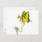 Butterfly Dragon Briefkaart (Voorkant / Achterkant)