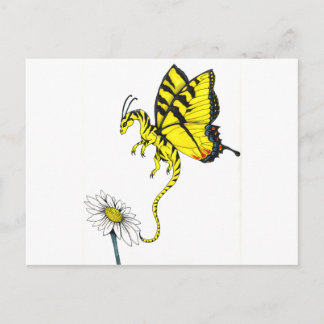 Butterfly Dragon Briefkaart
