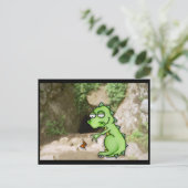 Butterfly Dragon Briefkaart (Staand voorkant)