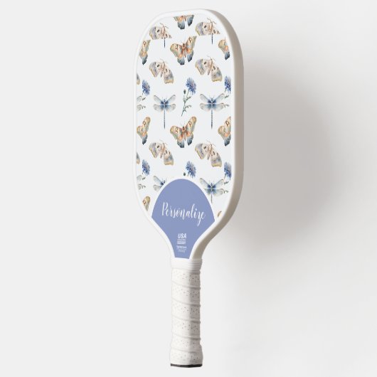 Butterfly Dragonfly Dainty  Officiële USA Pickleball Paddle (Links)