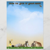 Butterfly, Dragonfly, Raccoon, and Summer Fun (Achterkant)