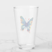 Butterfly Drawing  Glas (Achterkant)