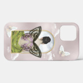 Butterfly Dream Fantasy Collage met Monogram Hoesj Case-Mate iPhone Case (Achterkant (horizontaal))