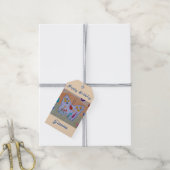 Butterfly Dreaming Birthday Cadeaulabel (Met Touw)
