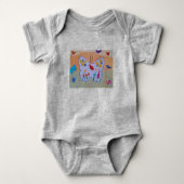 Butterfly Dreaming Bodysuit-pak Romper (Voorkant)