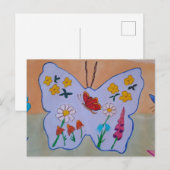 Butterfly Dreaming Briefkaart (Voorkant / Achterkant)