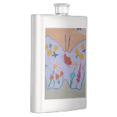 Butterfly Dreaming Classic Flask Flacon (Rechts)