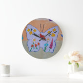 Butterfly Dreaming Clock Grote Klok (Huis)