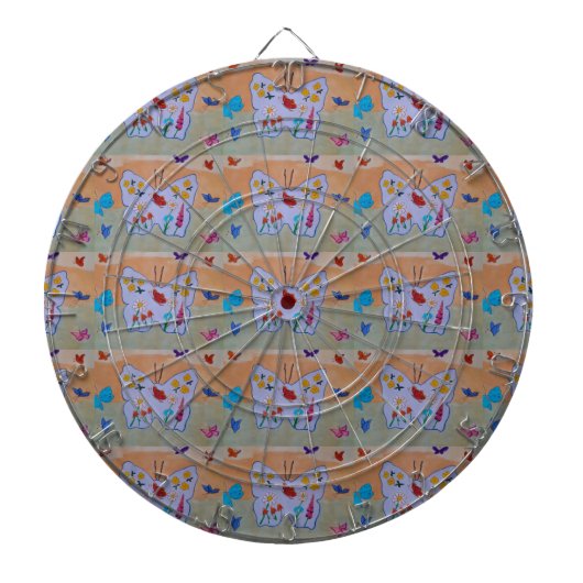 Butterfly Dreaming Dartbord (Voorkant)