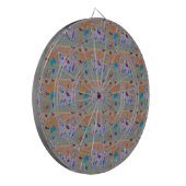 Butterfly Dreaming Dartbord (Voorkant Links)