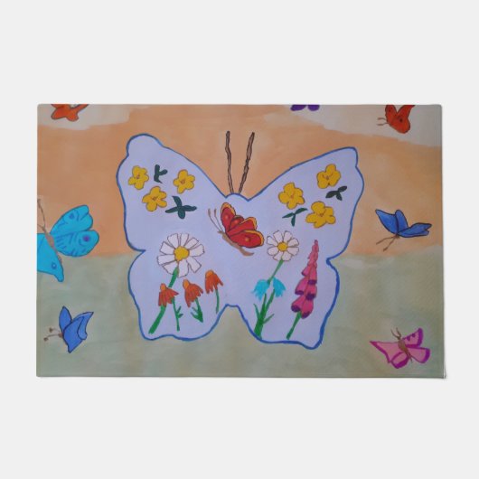 Butterfly Dreaming Deurmat (Voorkant)