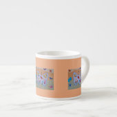 Butterfly Dreaming Espresso Mok (Voorkant rechts)