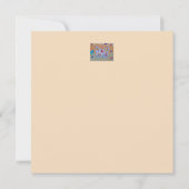 Butterfly Dreaming Flat Birthday-kaart Kaart (Achterkant)