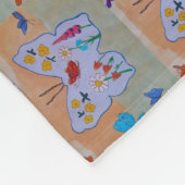 Butterfly Dreaming Fleece Deken (Hoek)
