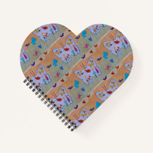 Butterfly Dreaming Heart Notitieboek