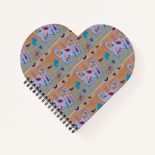 Butterfly Dreaming Heart Notitieboek (Voorkant)