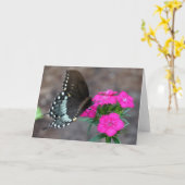 Butterfly Dreaming Kaart (Gele Bloem)