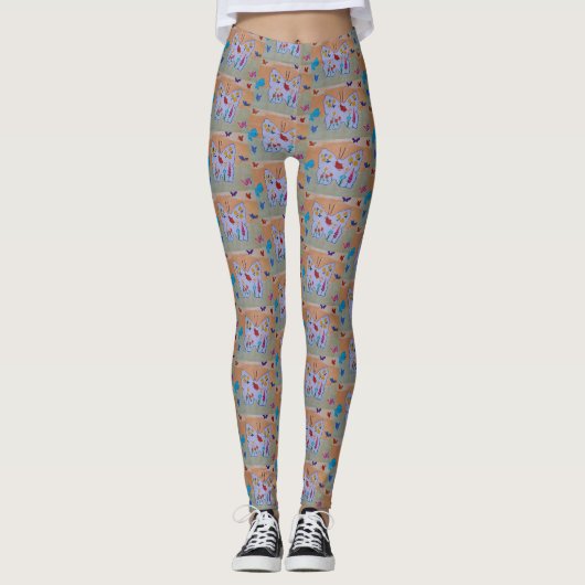 Butterfly Dreaming Leggings (Voorkant)