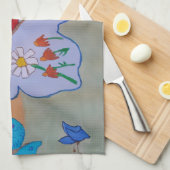 Butterfly Dreaming Tea Towel Theedoek (Quarter Fold)