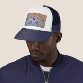 Butterfly Dreaming Trucker Pet (In situ)
