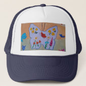 Butterfly Dreaming Trucker Pet (Voorkant)