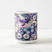 Butterfly Dreams Bloemen Koffiemok (Center)