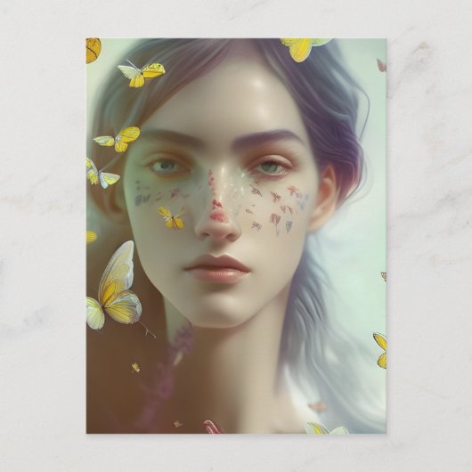 Butterfly Dreams Briefkaart (Voorkant)