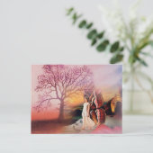 Butterfly Dreams Briefkaart (Staand voorkant)