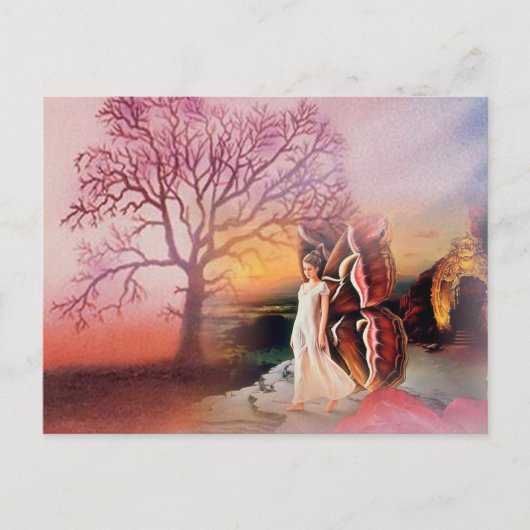 Butterfly Dreams Briefkaart (Voorkant)