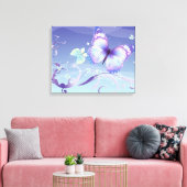 Butterfly Dreams Canvas (Insitu (Woonkamer))