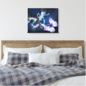 Butterfly Dreams Canvas Afdruk (Insitu (Slaapkamer))
