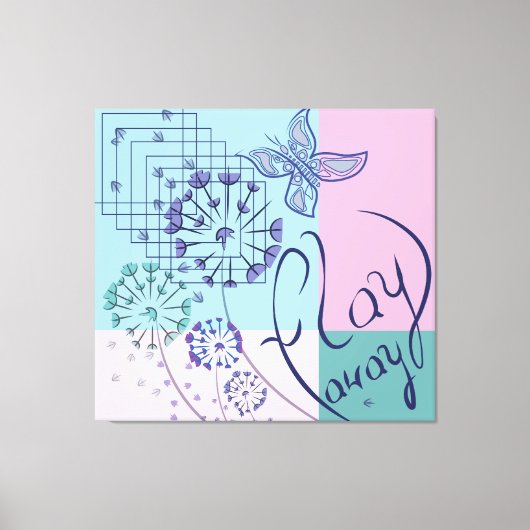 Butterfly Dreams Canvas Afdruk (Voorkant)