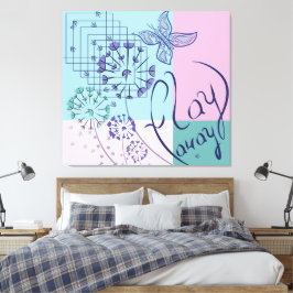 Butterfly Dreams Canvas Afdruk