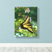 Butterfly Dreams Canvas Afdruk (Insitu (Houten vloer))