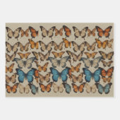 Butterfly Dreams: Elegante vlinder wikkelwarp Inpakpapier Vel (Voorkant)