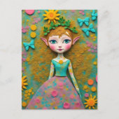 Butterfly Dreams Elf Briefkaart (Voorkant)