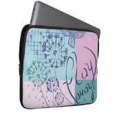 Butterfly Dreams Laptop Sleeve (Voorkant Rechts)