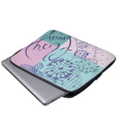 Butterfly Dreams Laptop Sleeve (Voorkant onderkant)