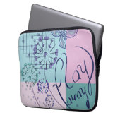Butterfly Dreams Laptop Sleeve (Voorkant Links)
