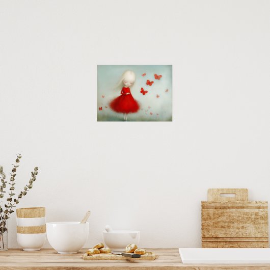 Butterfly Dreams Poster (Keuken)