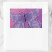Butterfly Dreams Rechthoekige Sticker (Tas)