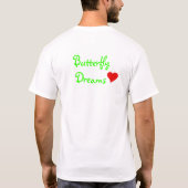 Butterfly Dreams T-shirt (Achterkant)
