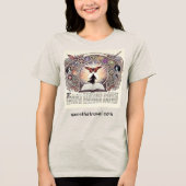 Butterfly Dreams Tri-Blend Shirt (Voorkant)